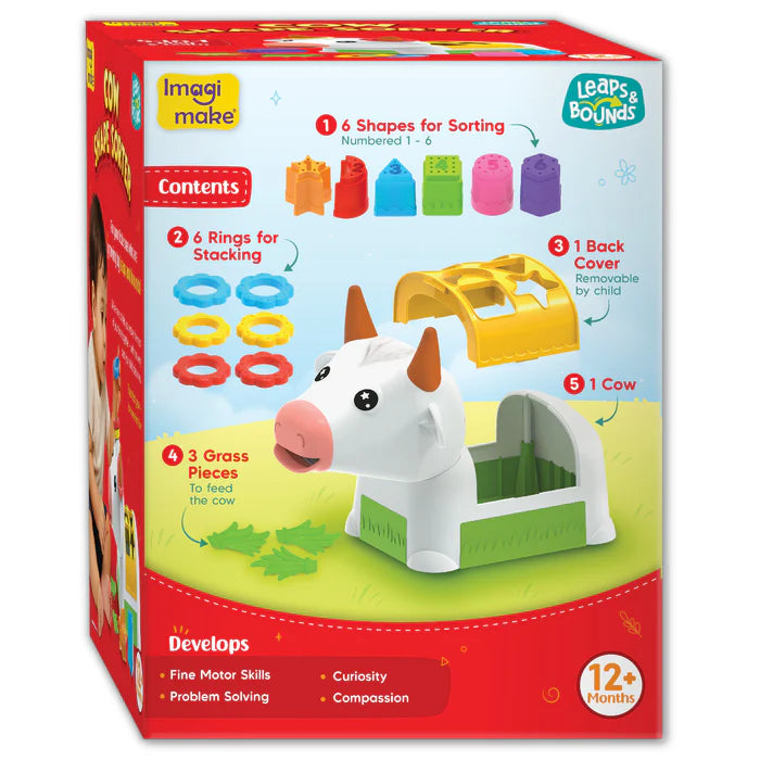 Leaps & Bounds - Cow Shape Sorter