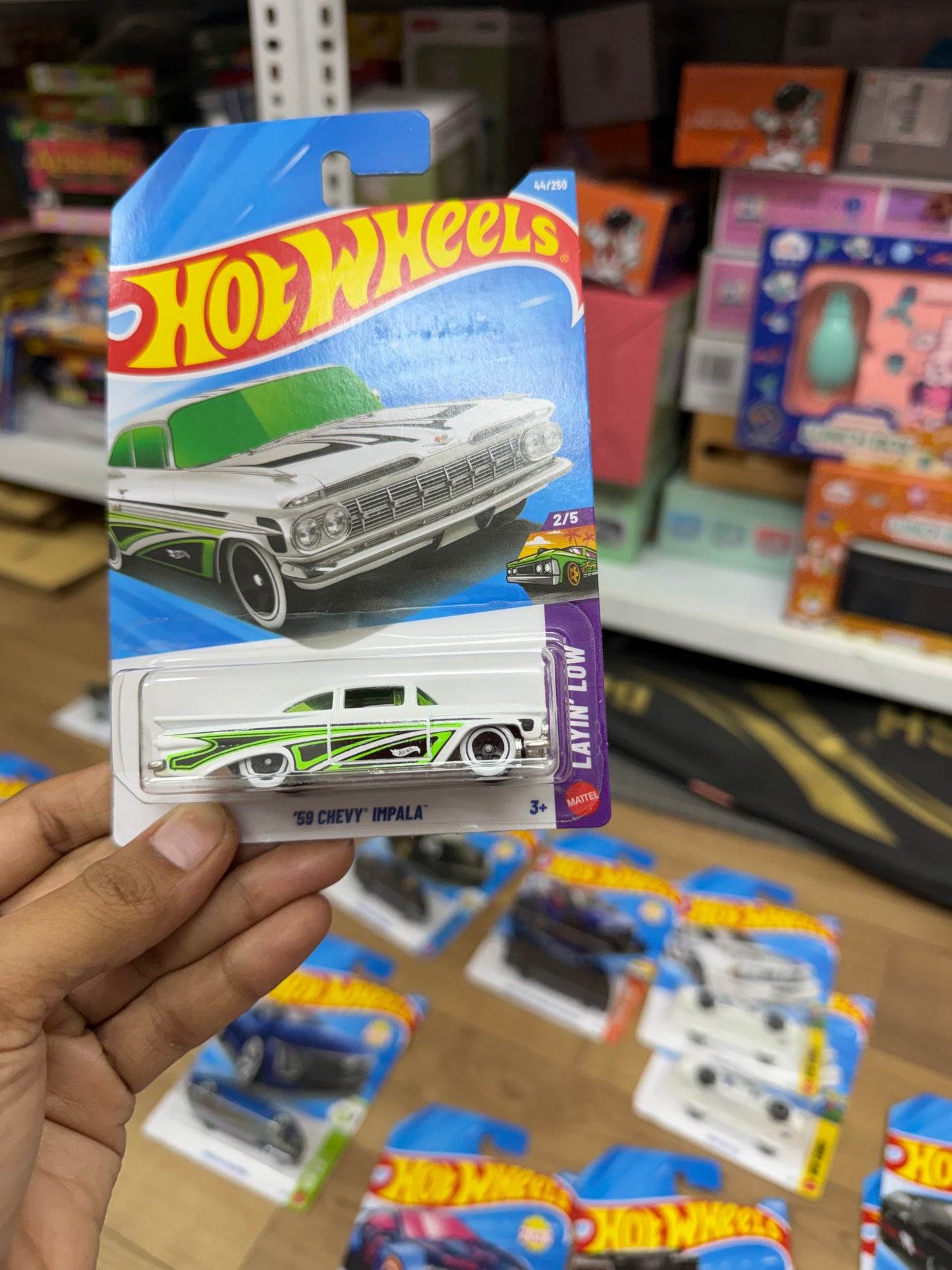 SINGLE HOT WHEELS CAR 59 CHEVY IMPALA