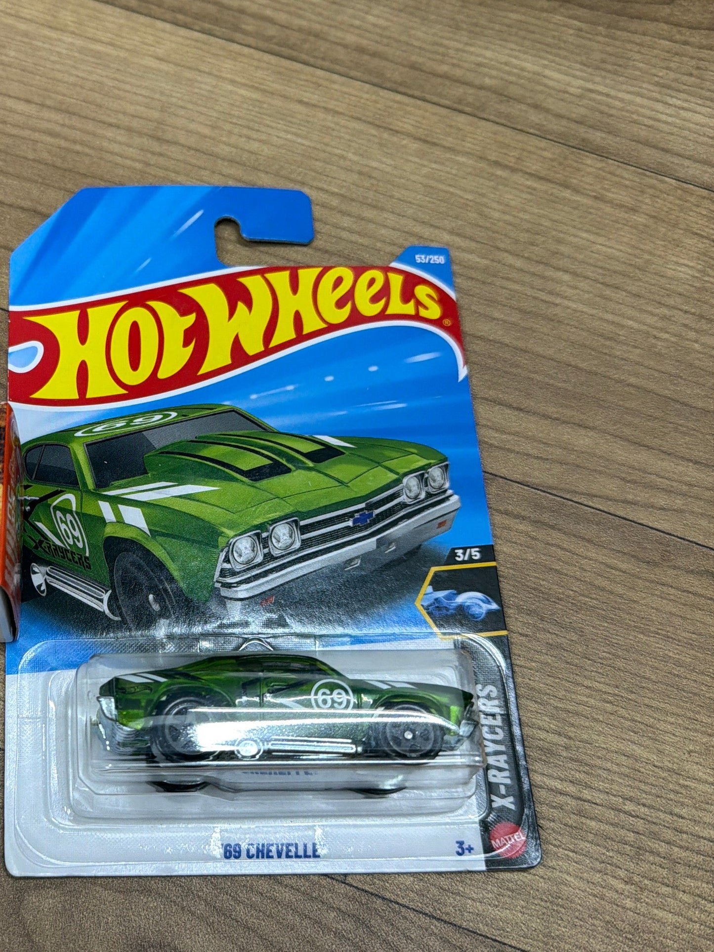 SINGLE HOT WHEELS CAR 69 CHEVELLE- 2026