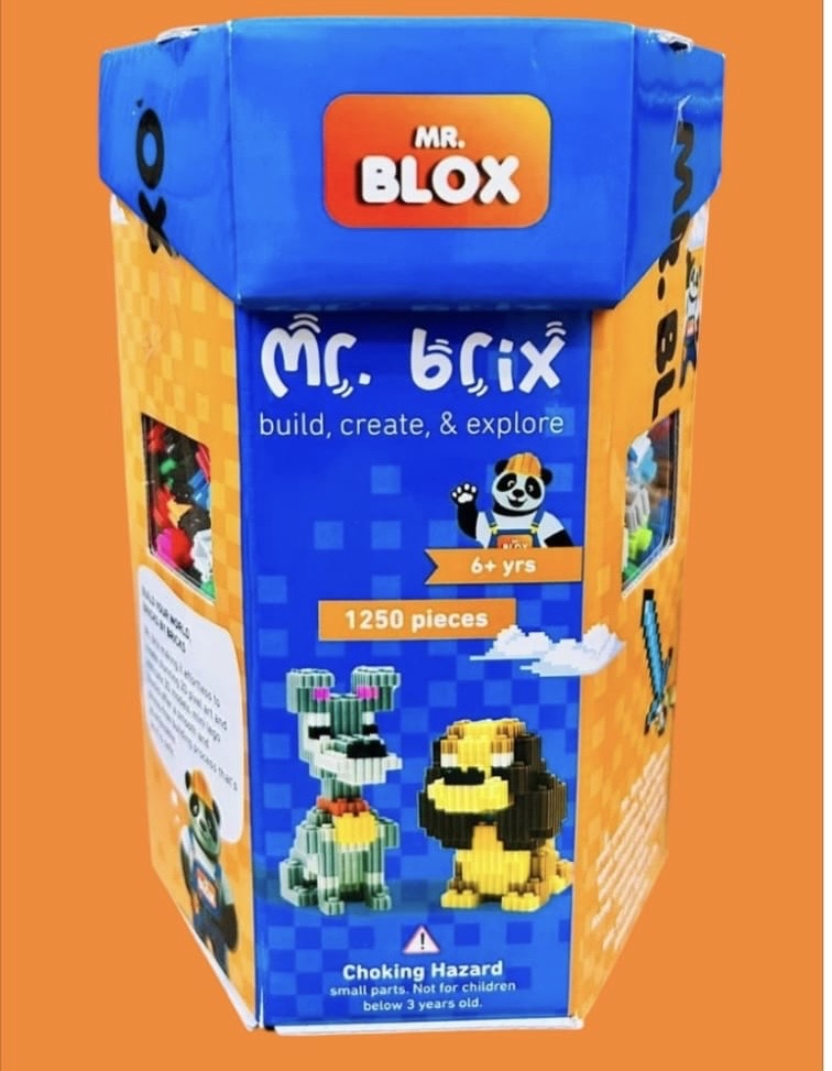 Mr. Blox- Mr. Brix- 1250 pcs