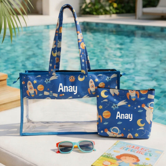Personalised Swimming bag and pouch