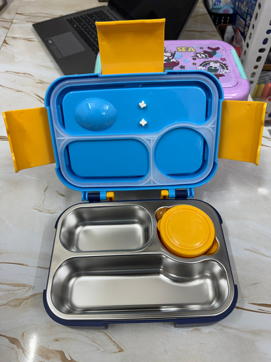 New Stainless Steel Bento Box- Cartoon Prints