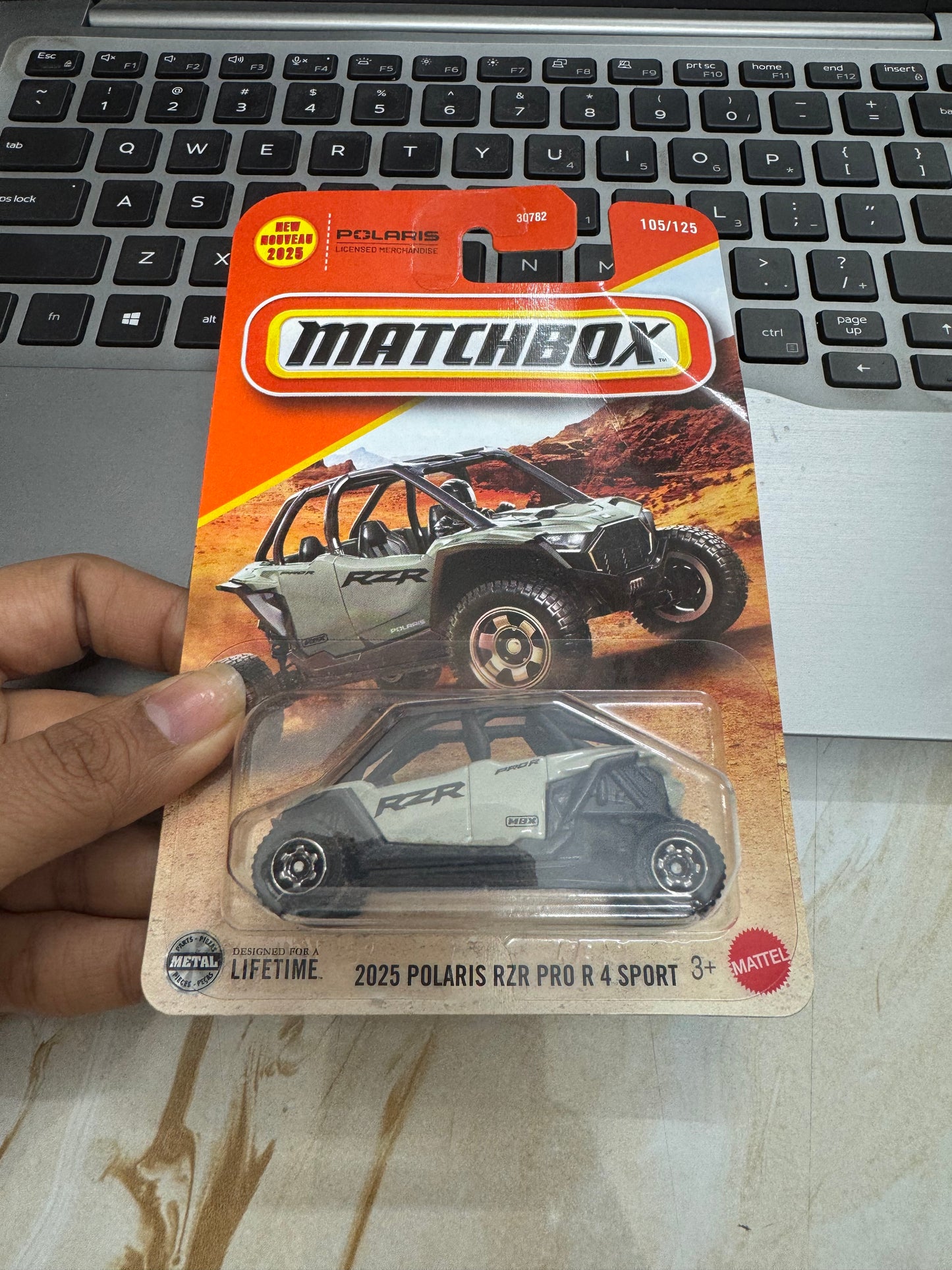 MATCHBOX 2025 POLARIS RZR PRO R 4 SPORT