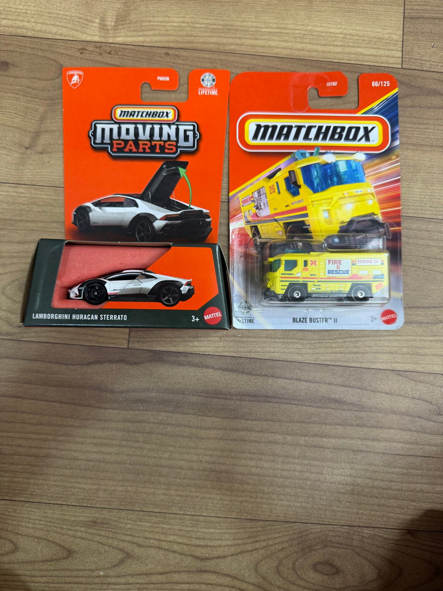 LAMBORGHINI HURACAN STERRATO- FWD28_MOVING PARTS MATCHBOX AND BLAZE BUSTER II (MATCHBOX CAR)