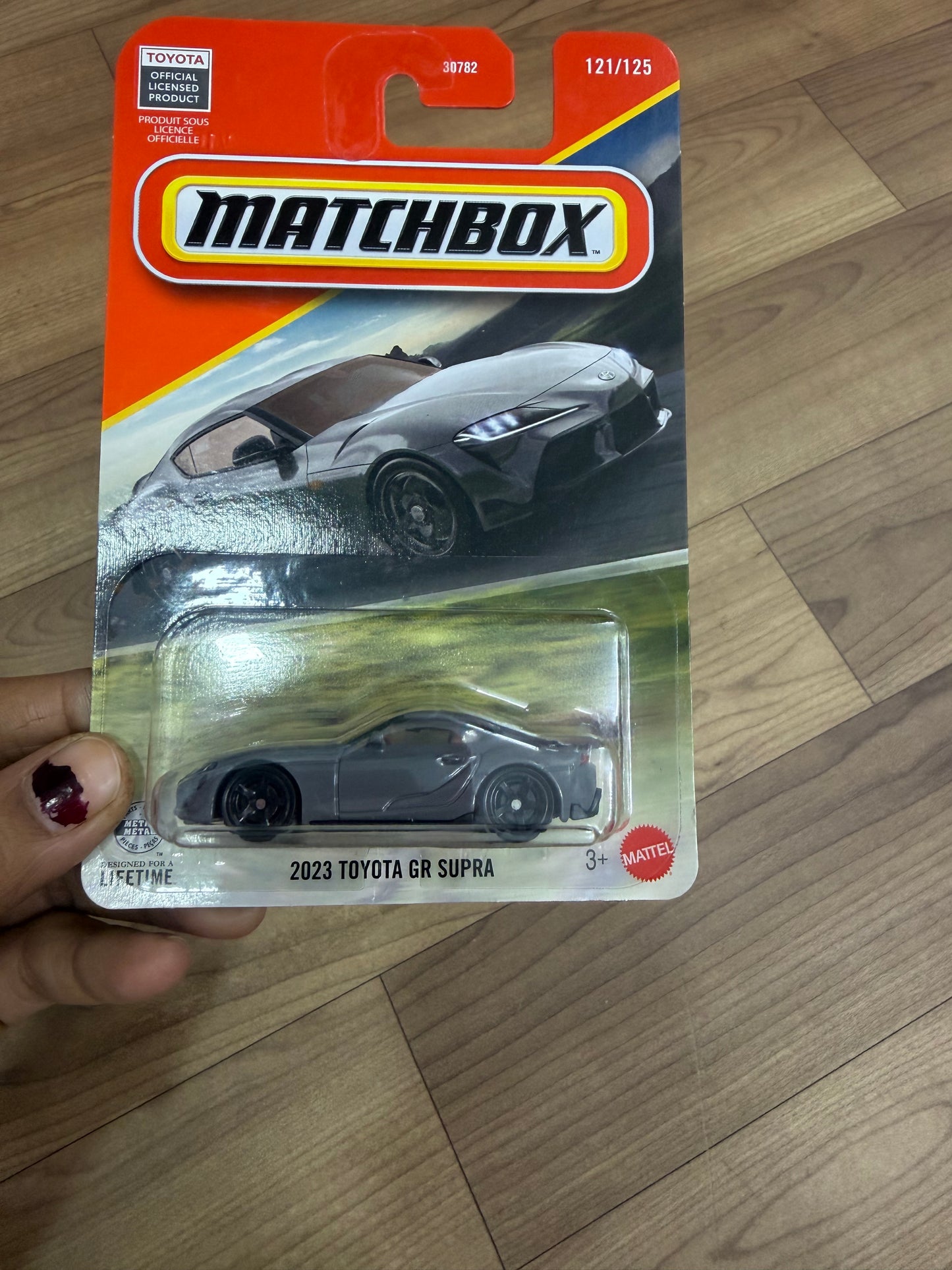 2023 TOYOTA GR SUPRA- 30782 MATCHBOX SINGLE CAR