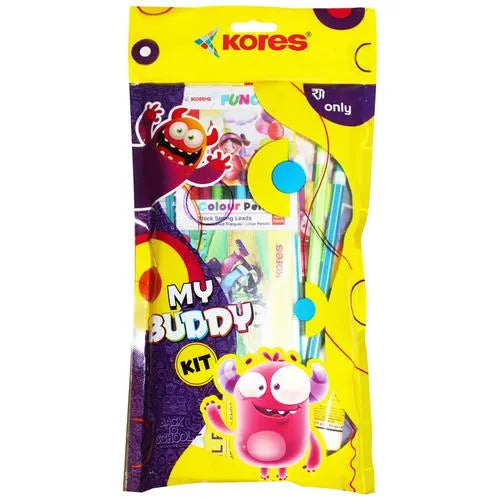 Kores My Buddy School Stationery Kit