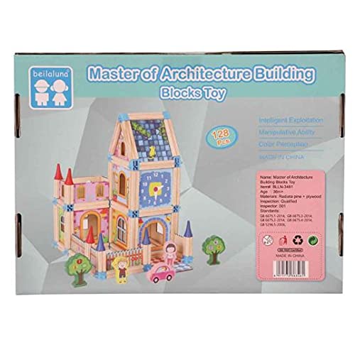 Master of Architectural Building Blocks - 128 pieces
