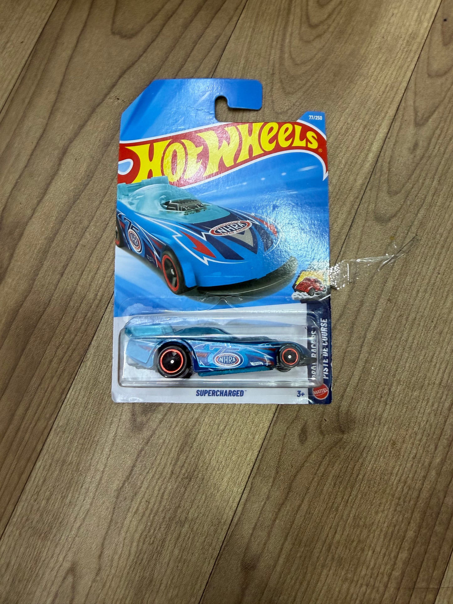 SINGLE HOTWHEELS CAR- SUPER CHARGED