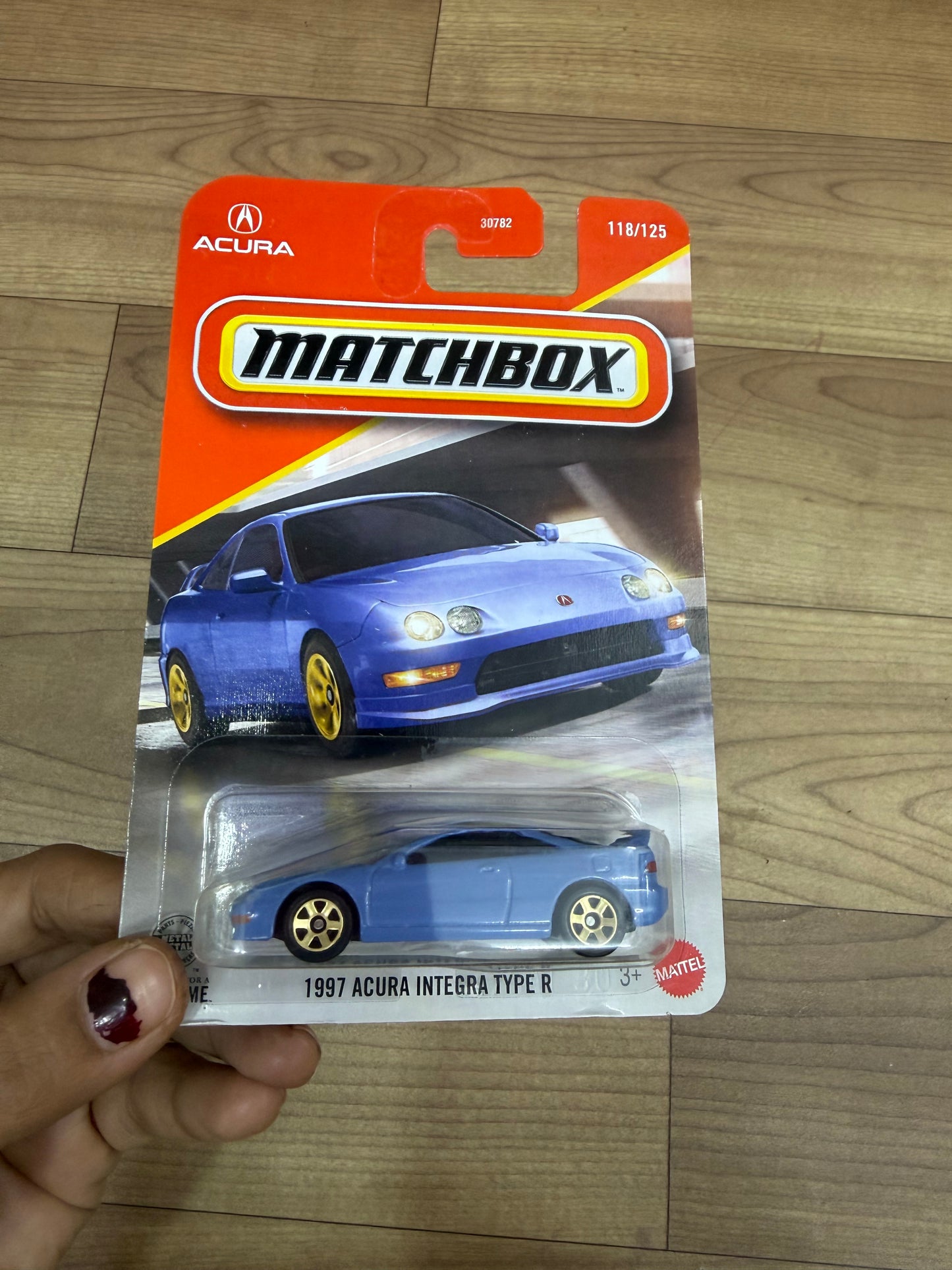 1997 ACURA INTEGRA TYPE R- 30782 MATCHBOX SINGLE CAR
