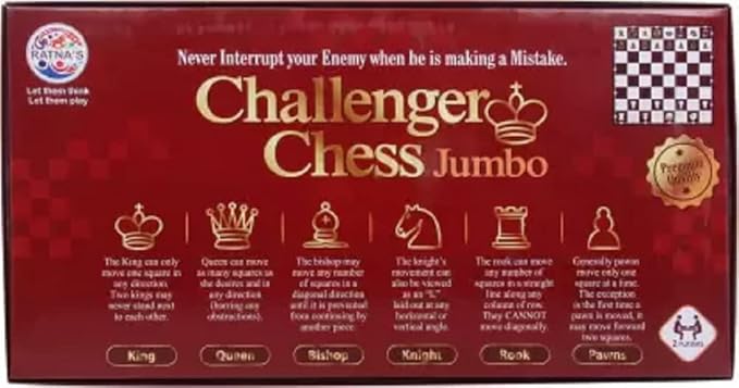 RATNA'S Challenger Chess Jumbo