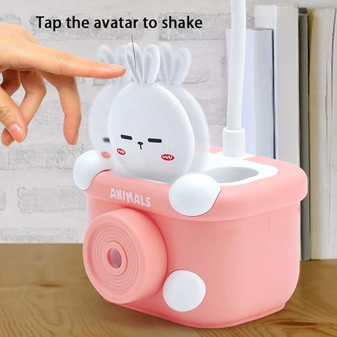 Teddy Shaped Mini Lamp and Pencil Sharpener – Assorted 1pc