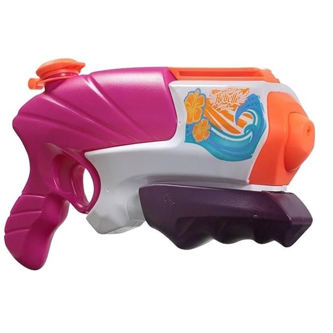 Nerf Rebelle Super Soaker Water Gun! Children Summer Toy High Pressure Super Long Distance Air Pressure Gun for Kids Age 6+