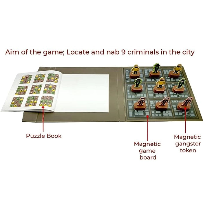 Ace Detective Junior Edition Magnetic Brain Games for kids ages 4 to 8 years