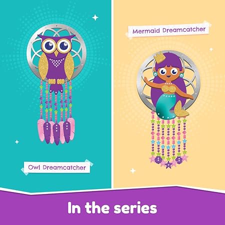 Bloomingo Mermaid Dreamcatcher: DIY Craft Painting Kit for Kids