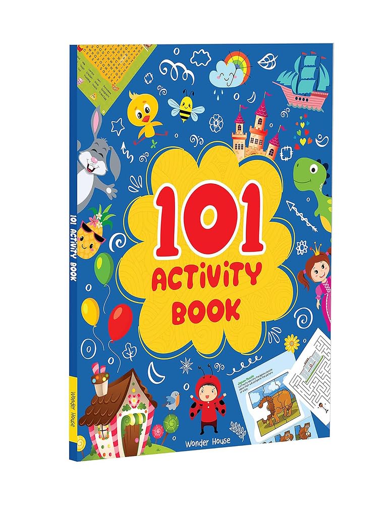 101 Activity Book Fun Activity Book For Children Logical Reasoning And Brain Puzzles