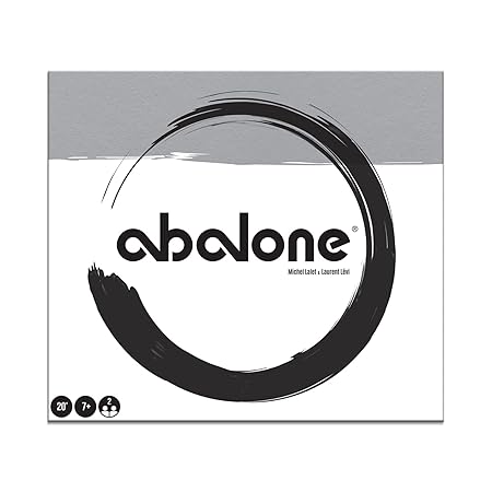 Funskool Abalone, Strategy Game, Board Game for Kids, Adults, Educational, 2 Players, 24 Black & White Marbles