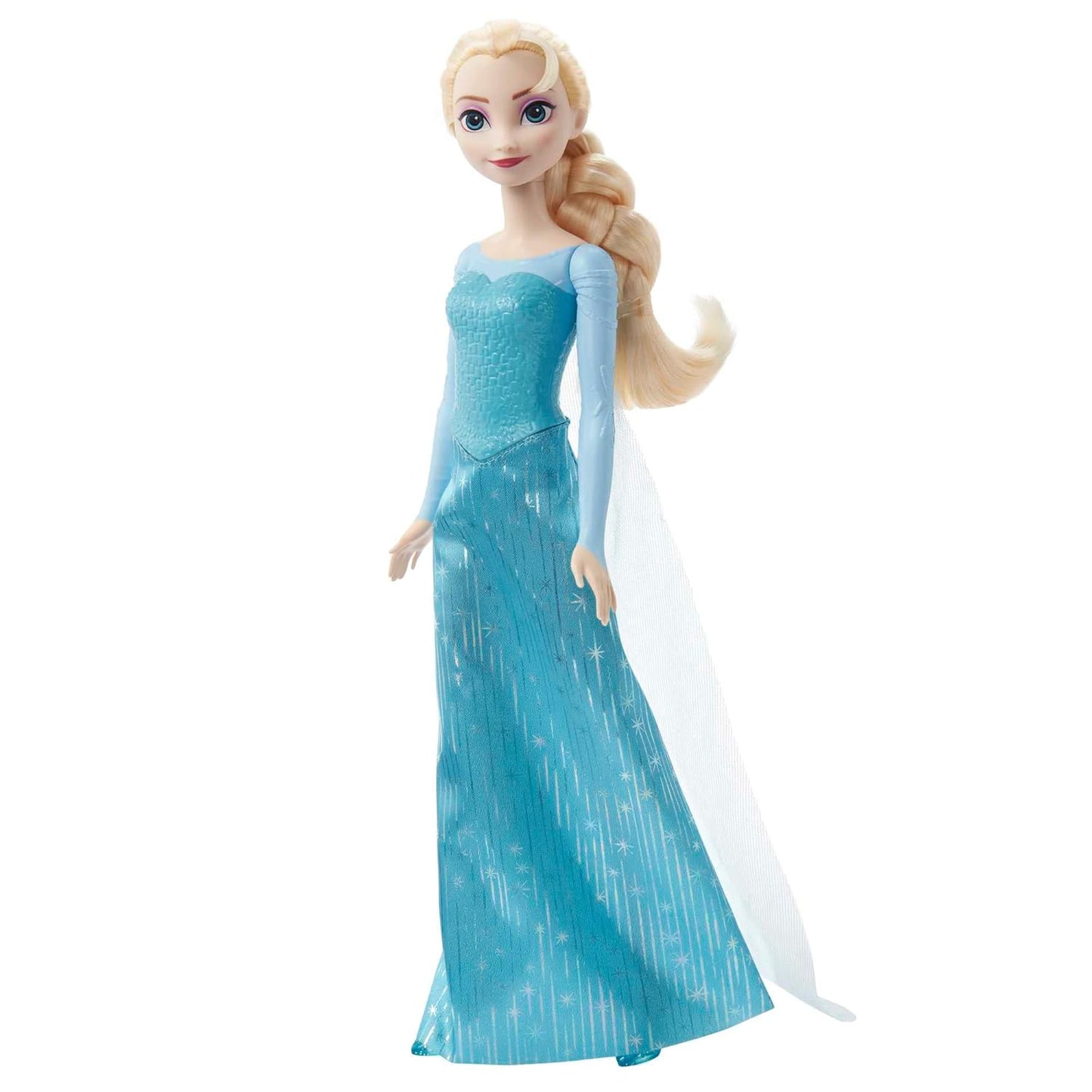 Mattel Princess Dolls,, Elsa Posable Fashion Doll with Signature Clothing and Accessories, Frozen Movie Toys