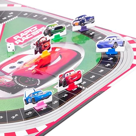 Rapid Racers Board Game | Racing Car-Themed Game for Families and Kids