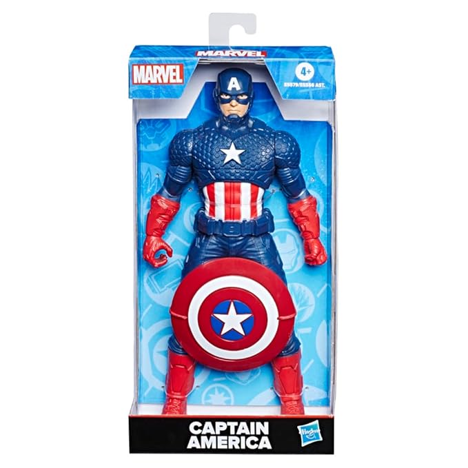 MARVEL Avengers Captain America 9.5-inch Scale Action Figure Toy