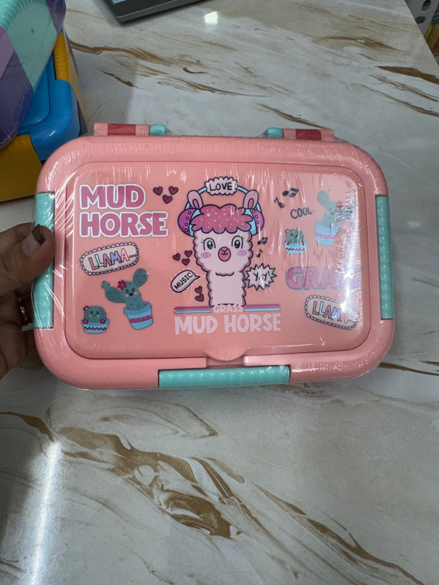 New Stainless Steel Bento Box- Cartoon Prints