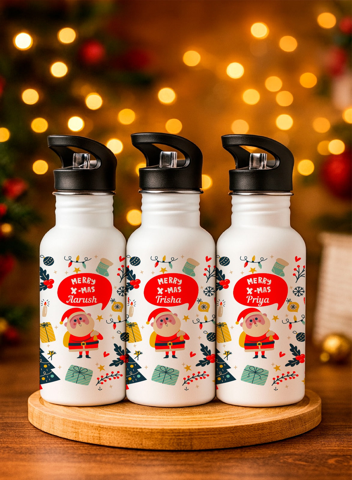 Christmas Sipper Bottles