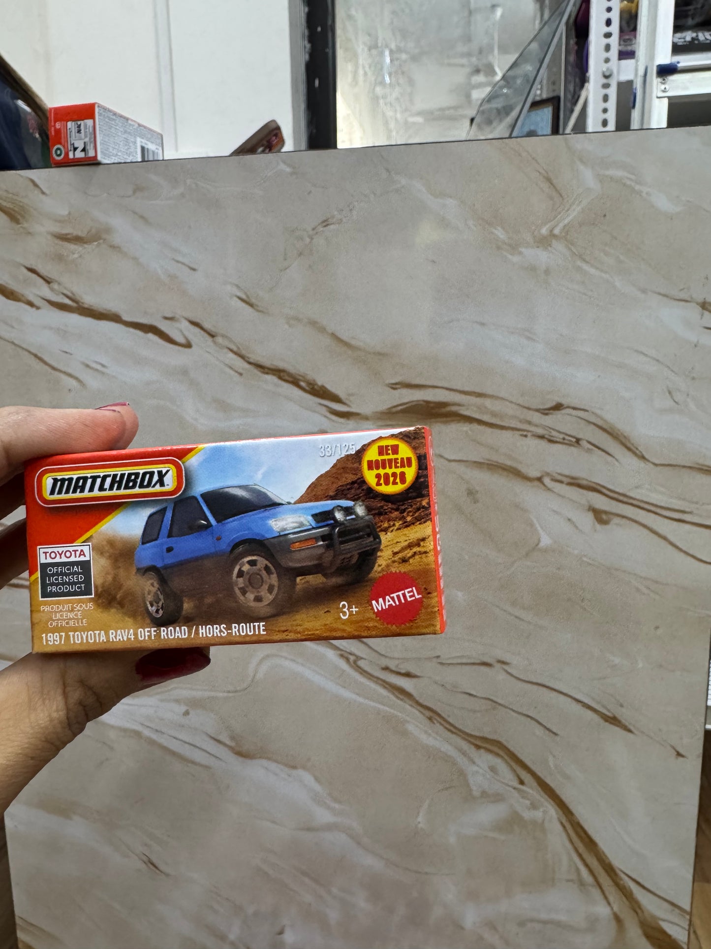 Matchbox: 1997 TOYOTA RAV4 OFF ROAD/ HORS- ROUTE