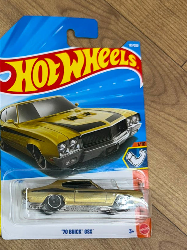 SINGLE HOT WHEELS CAR 70 BUICK GSX