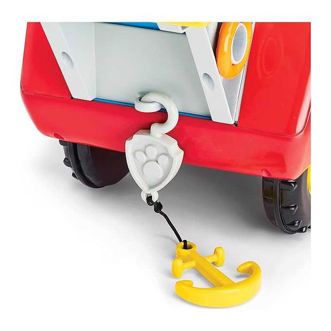 Paw Patrol Nickelodeon Sea Patroller Transforming Vehicle with Lights and Sounds- Multicolor, Kids