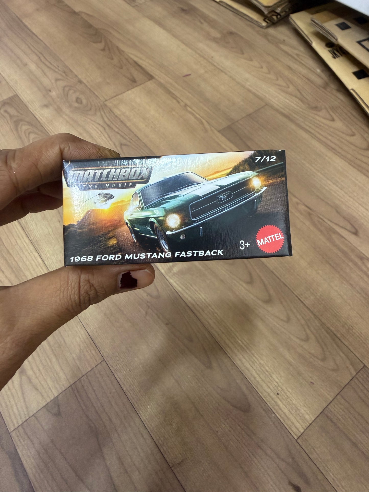 DNK70 (MATCHBOX PWR GBRS HERITAGE)-1968 FORD MUSTANG FASTBACK