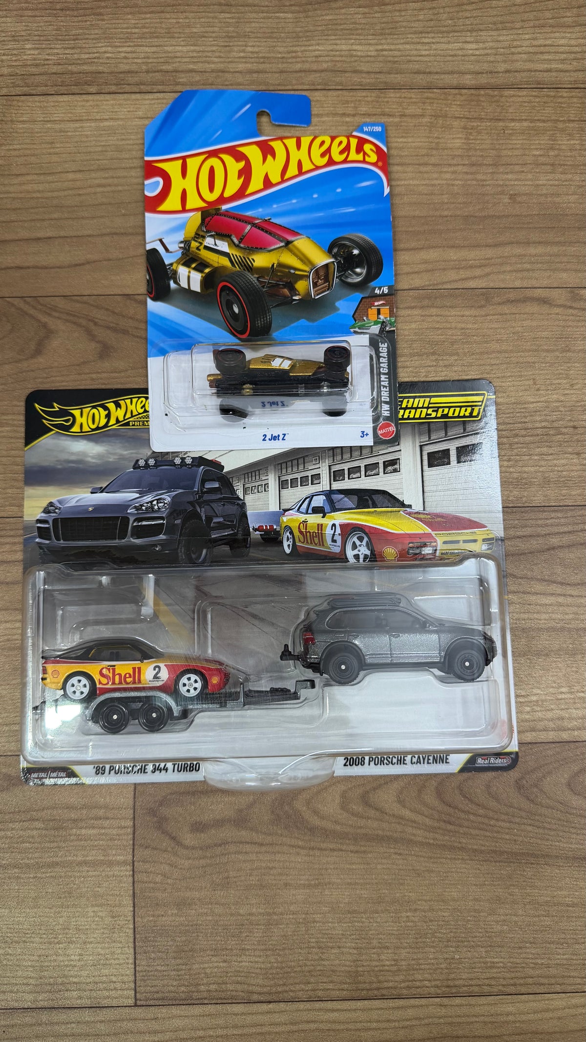 TH 2 JET Z AND TEAM TRANSPORT 89 PORSCHE 944 TURBO- 2008 NPORSCHE CAYENNE