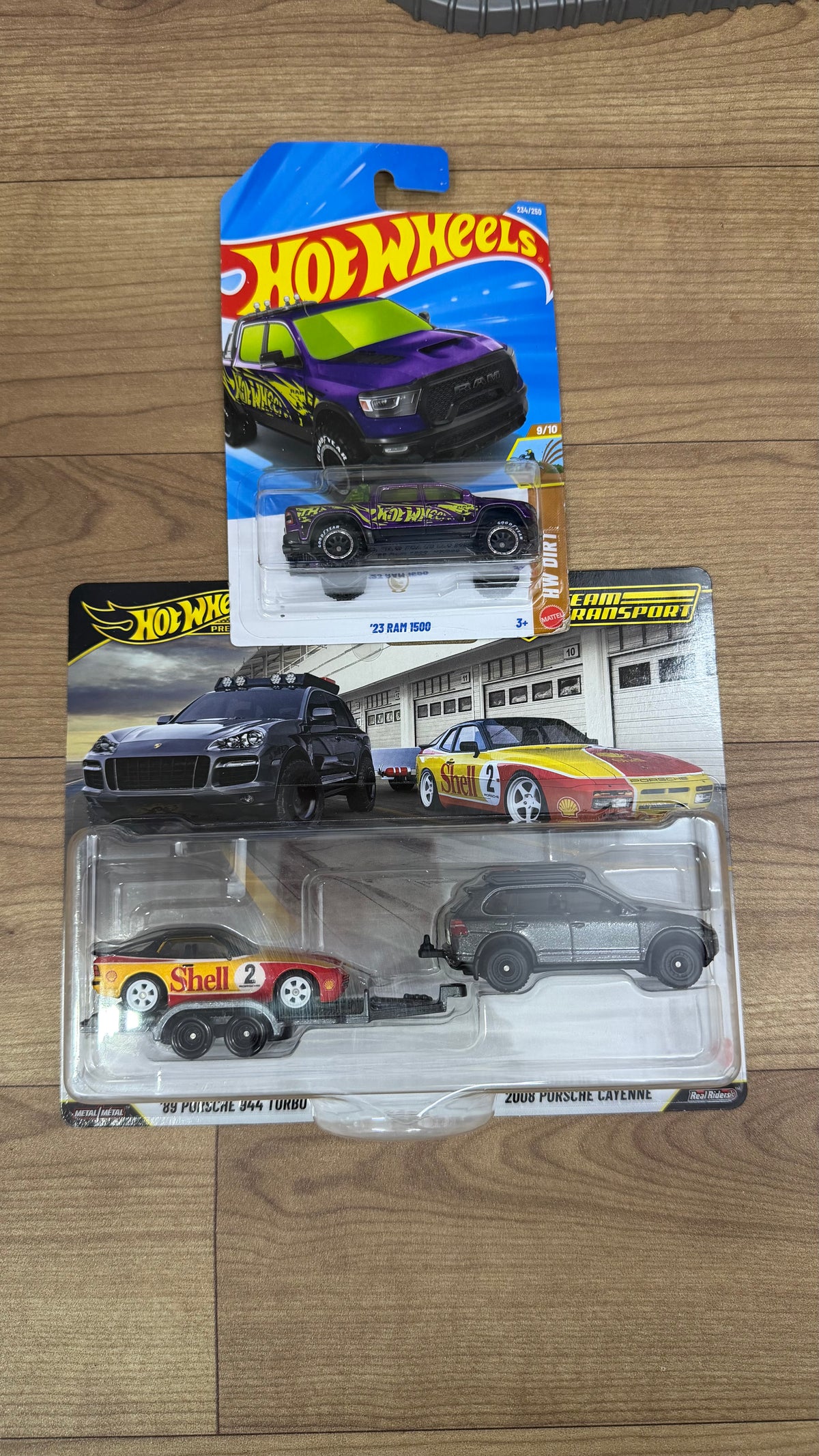 STH 23 RAM 1500 AND TEAM TRANSPORT 89 PORSCHE 944 TURBO- 2008 NPORSCHE CAYENNE