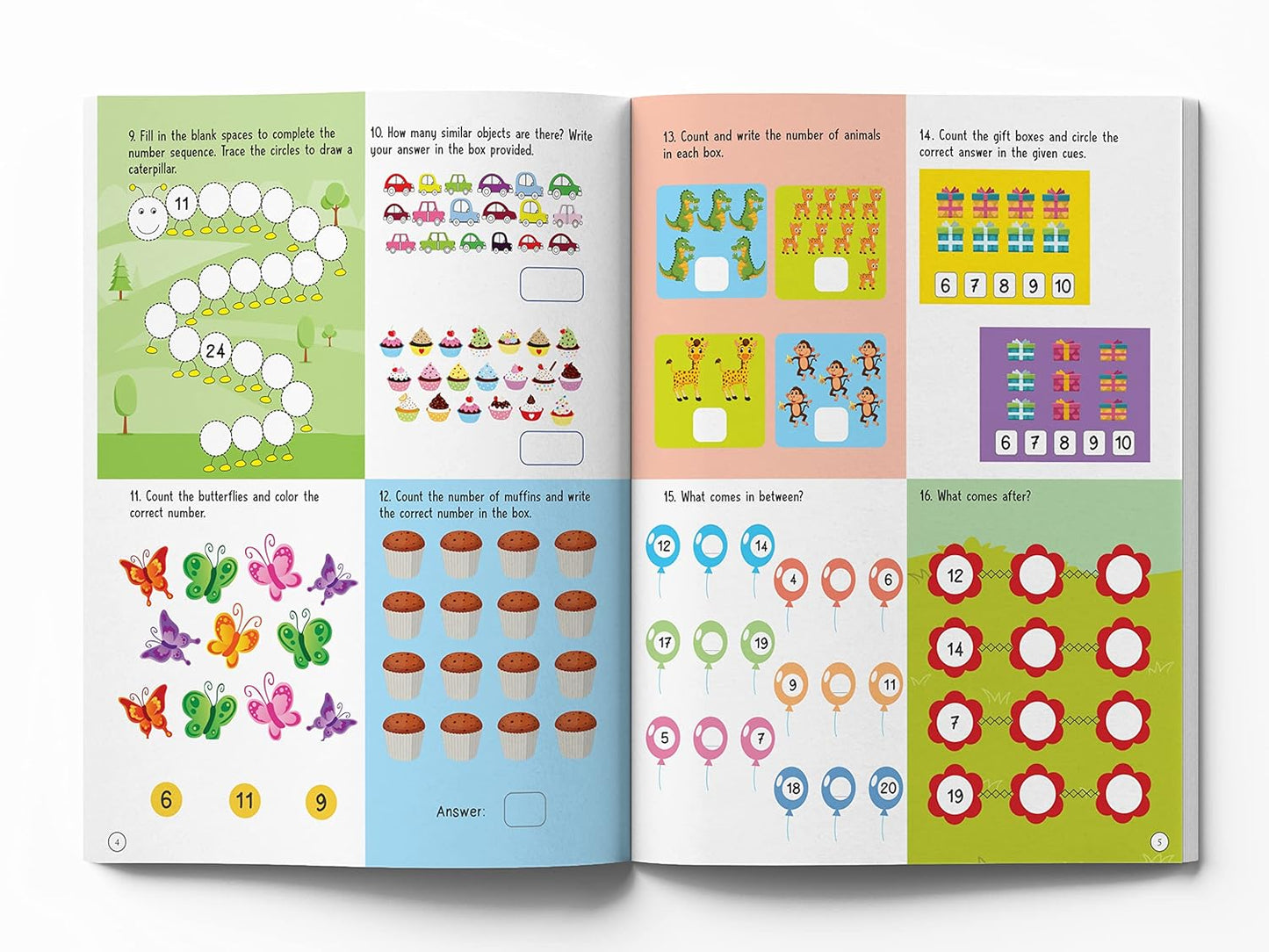 201 Maths Activity Book for kids