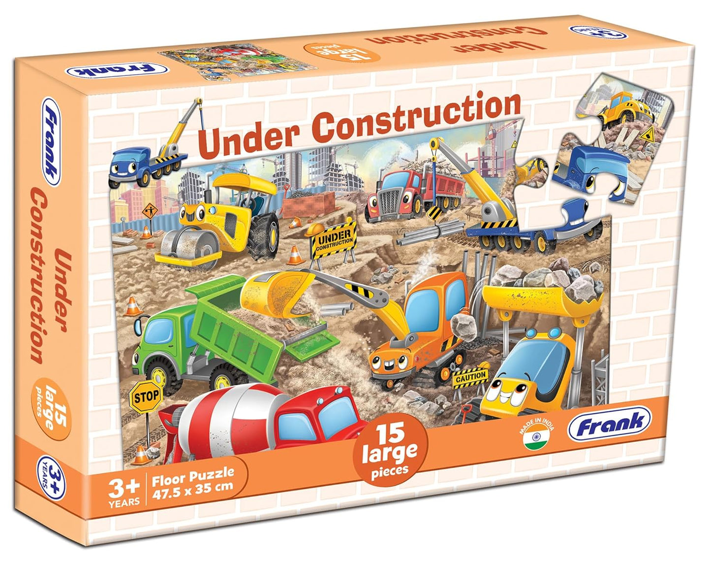 FRANK - FLOOR PUZZLES (15 pcs)