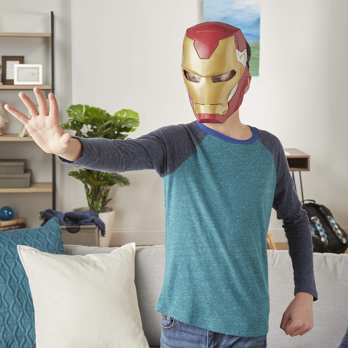 Marvel Avengers Iron Man Flip FX Mask