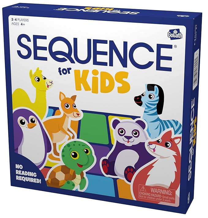 FUNSKOOL Sequence for Kids -- The 'No Reading Required' Strategy Game