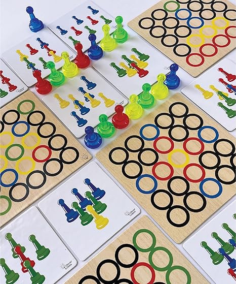 Clever Cubes Playful Skittles Educational Games