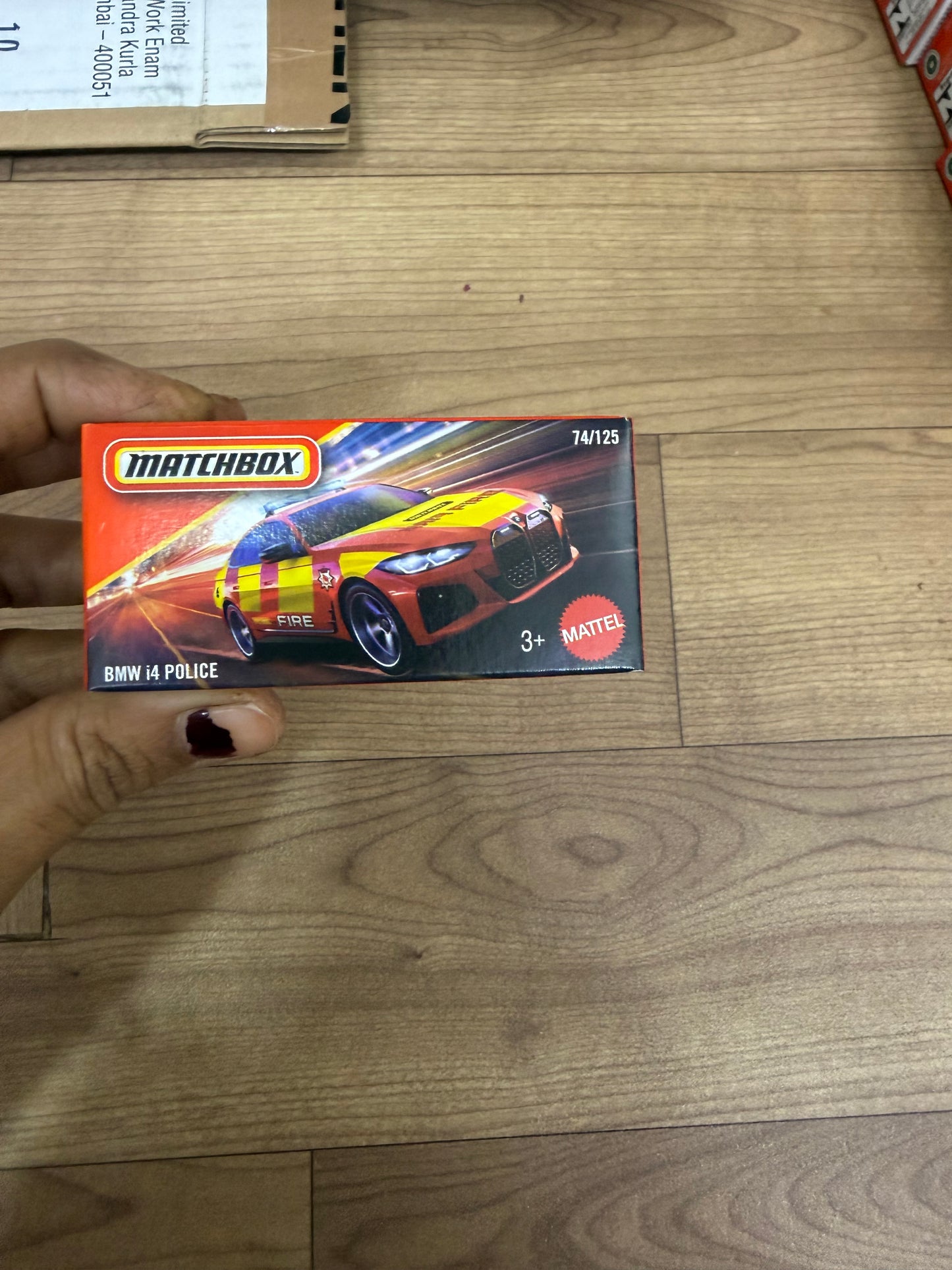 DNK70 (MATCHBOX PWR GBRS HERITAGE)-BMW i4 POLICE