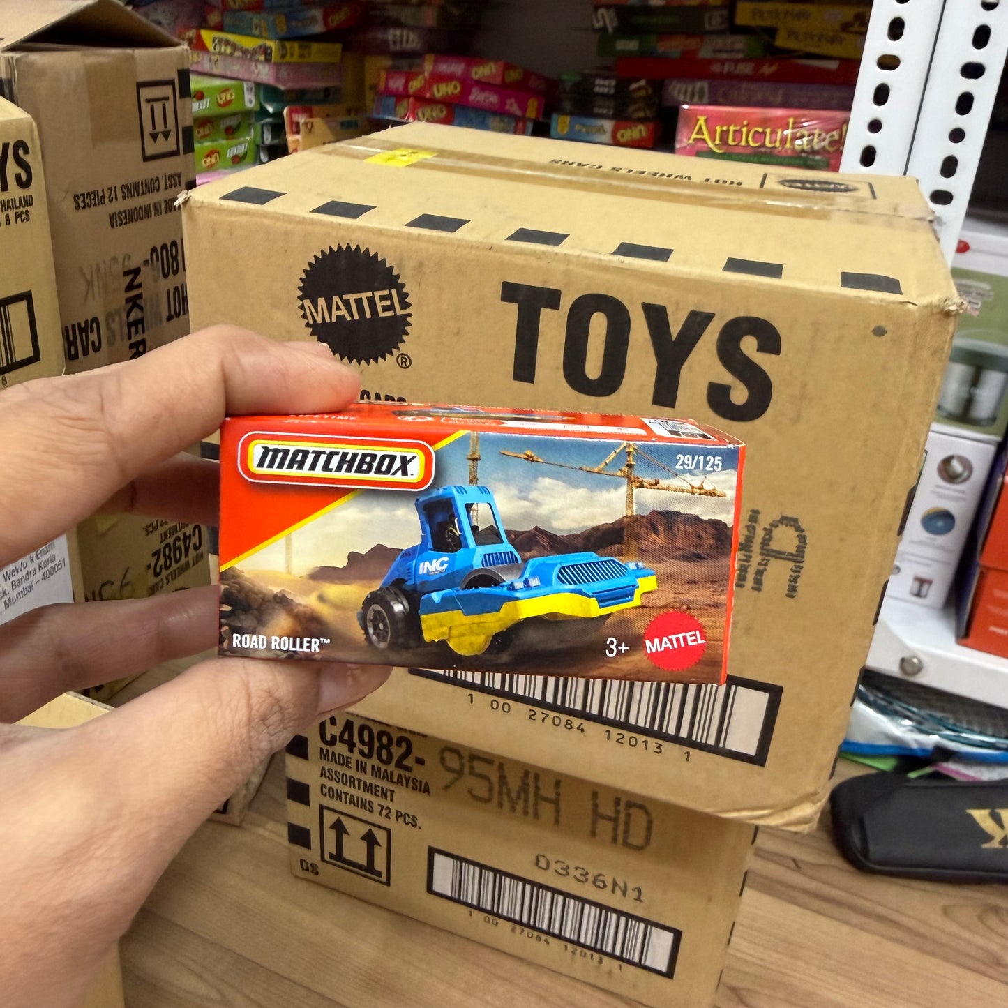 DNK70 (MATCHBOX PWR GBRS HERITAGE)- ROAD ROLLER