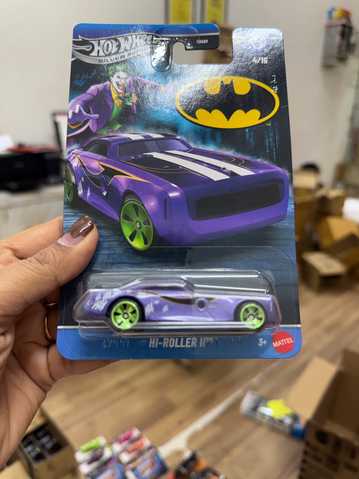 Hot Wheels - Batman Series - HDG89-955S- HI ROLLER II