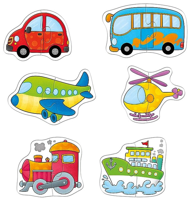 FRANK - SET OF 6 PUZZLES (2-PIECE PUZZLES)