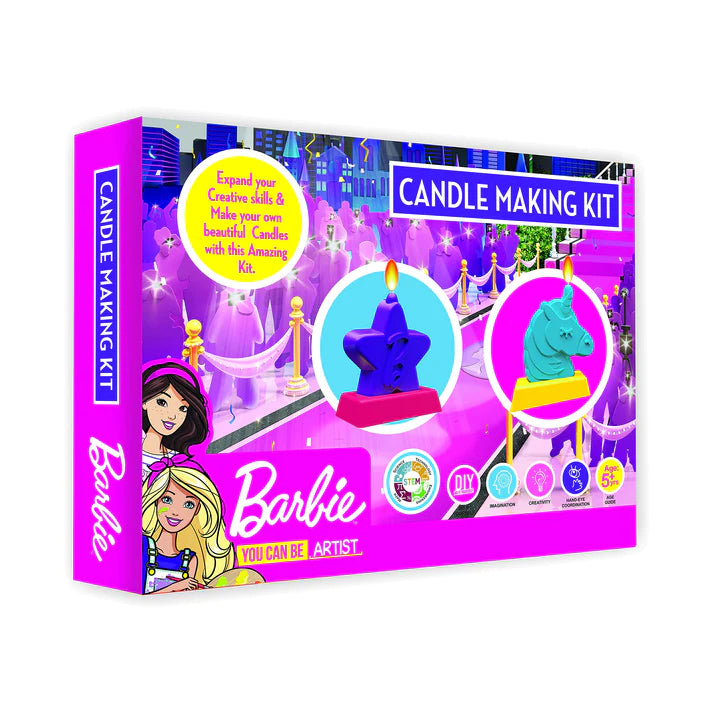 RATNA'S Barbie Candle Making KIT with Stand