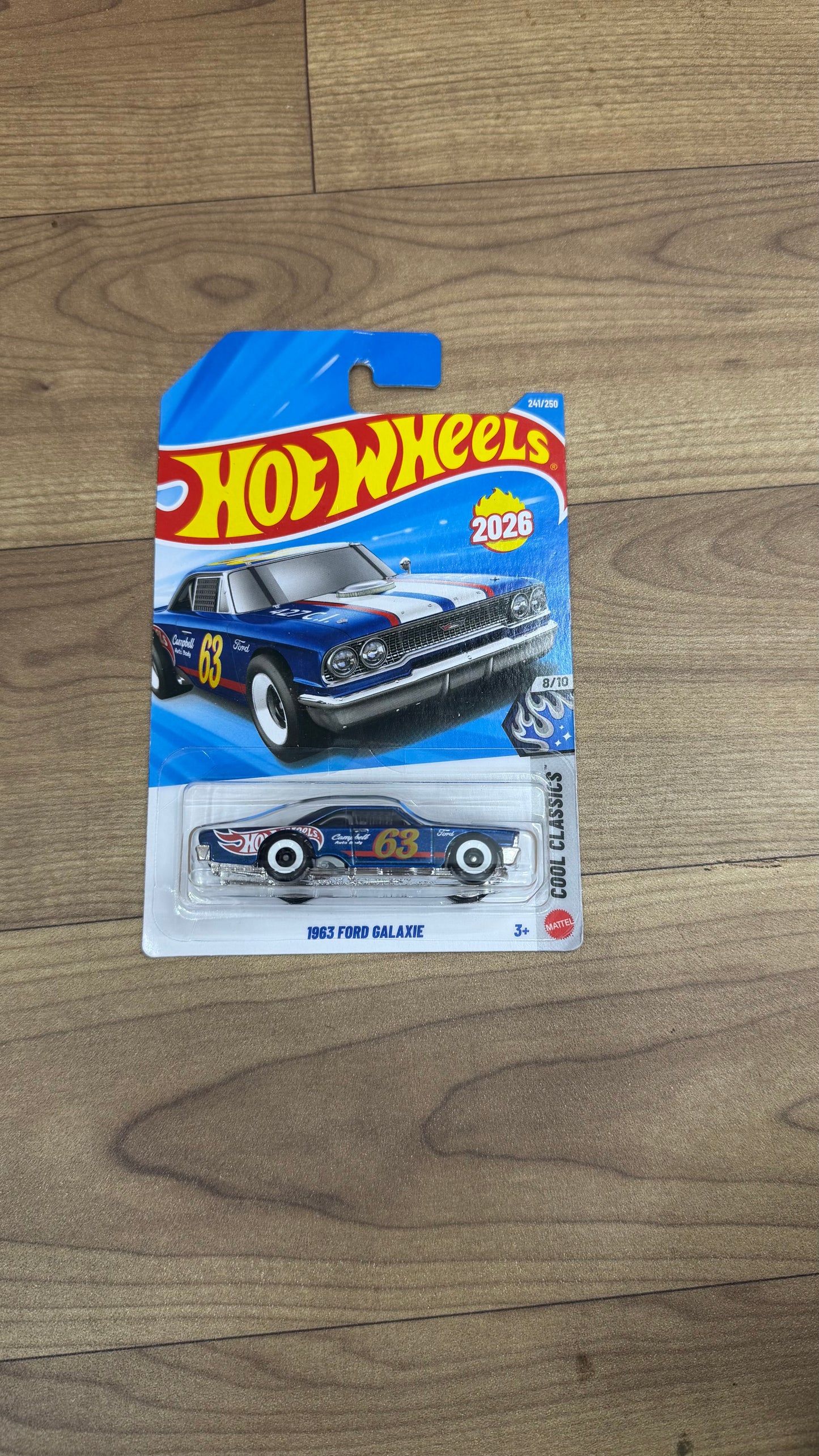 1963 FORD GALAXIE- SINGLE HOTWHEELS
