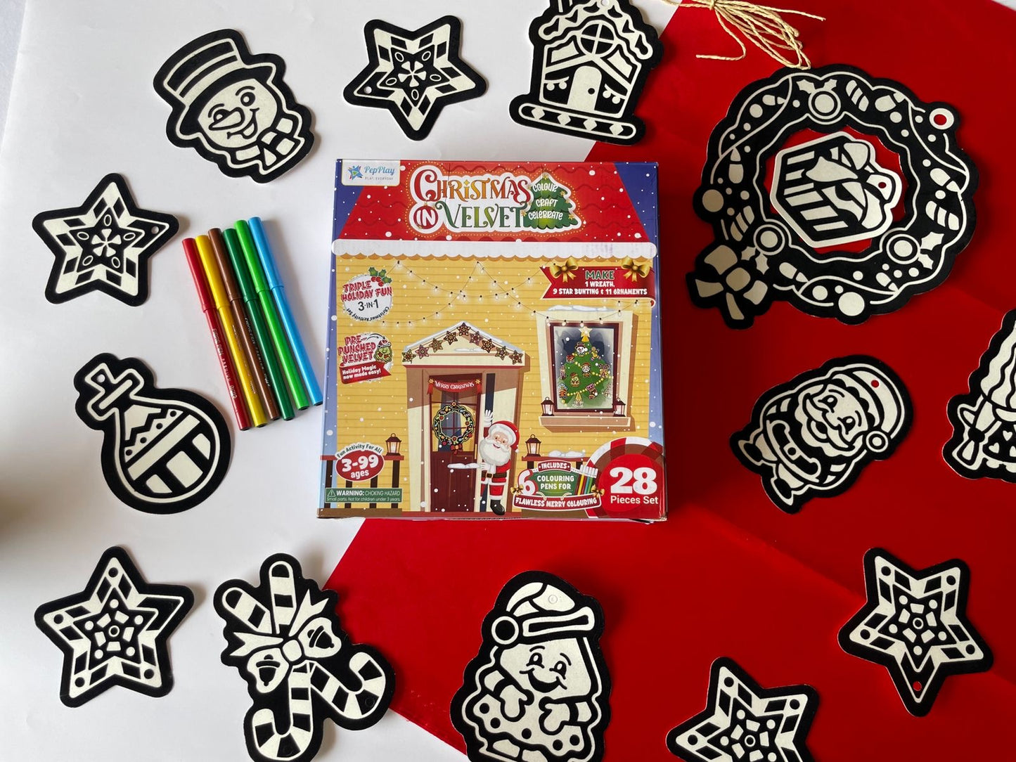 Pepplay Christmas Velvet Craft Kit