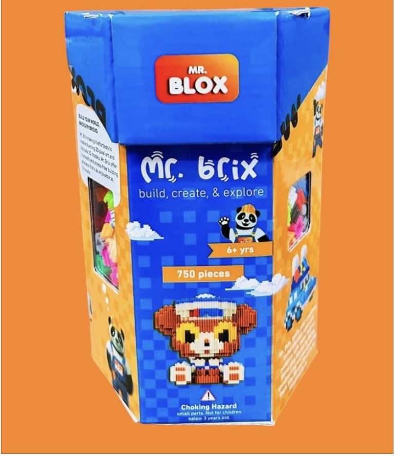 Mr. Blox- Mr. Brix- 750pcs