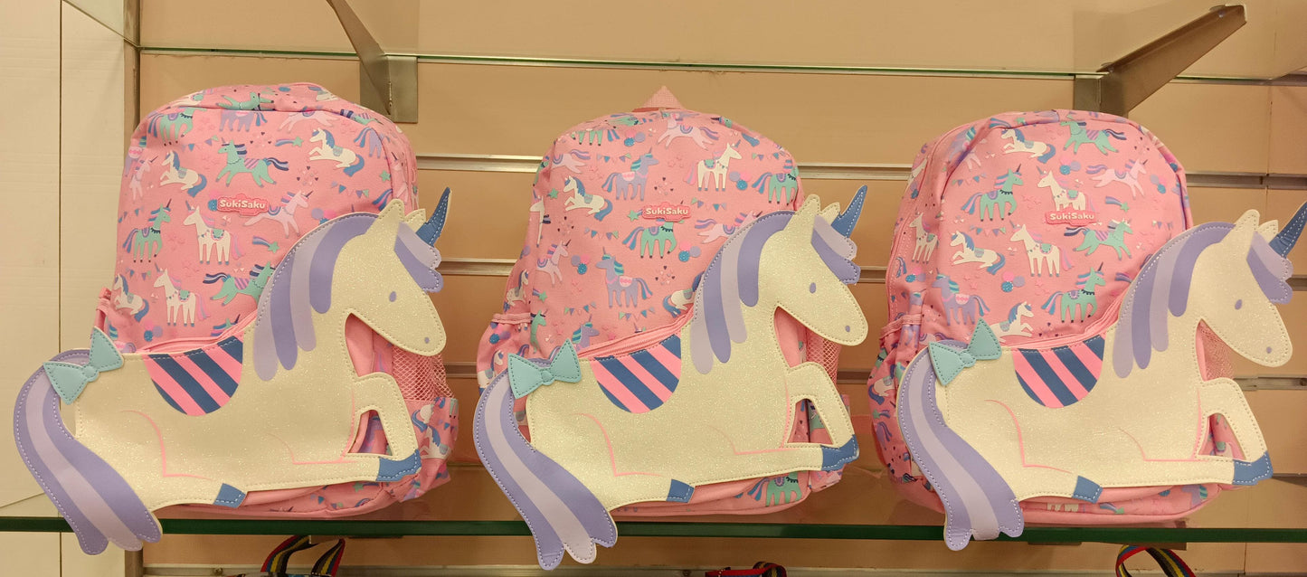 Junior Backpack- Pink Unicorn