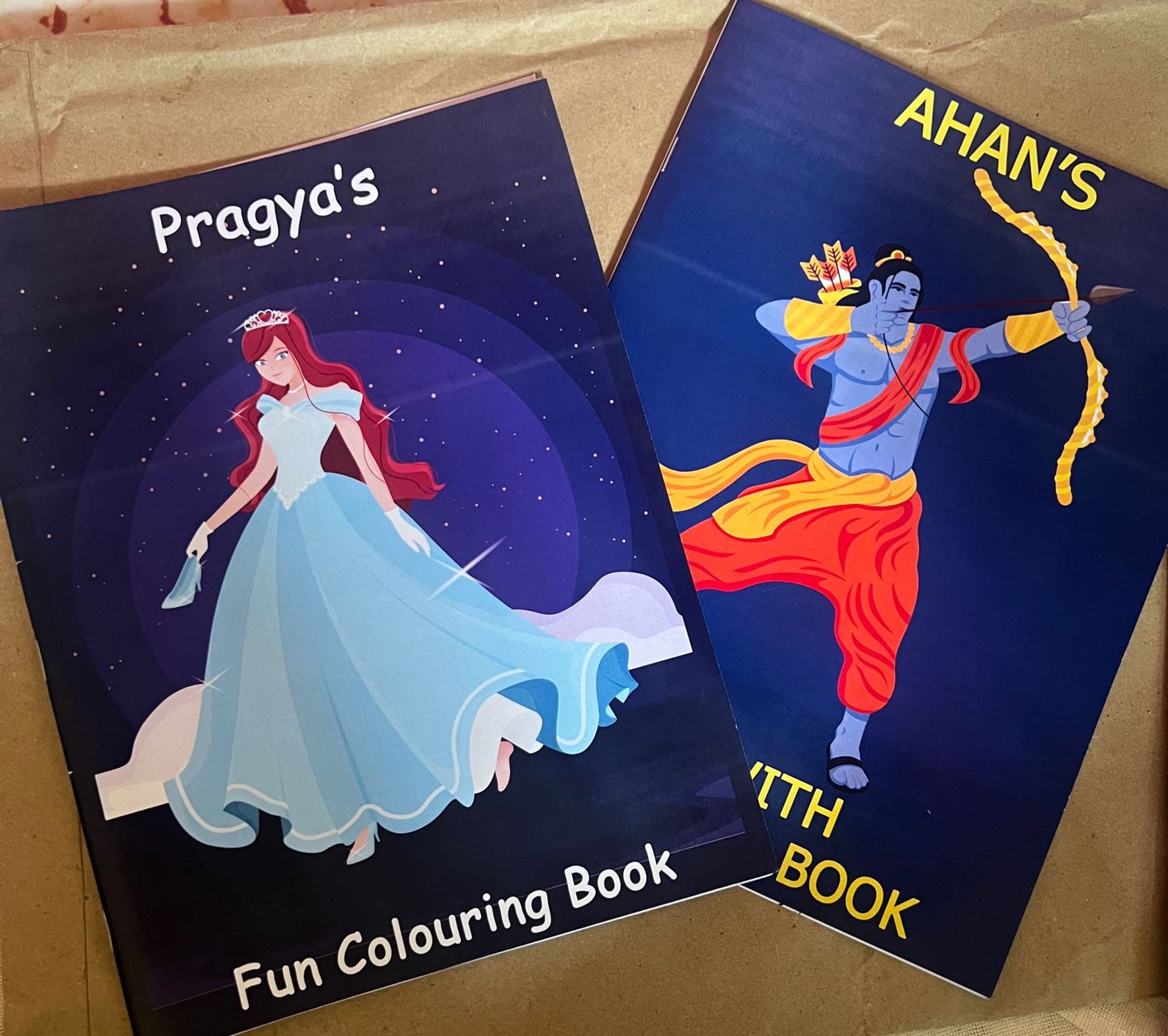 Customised Coloring Book