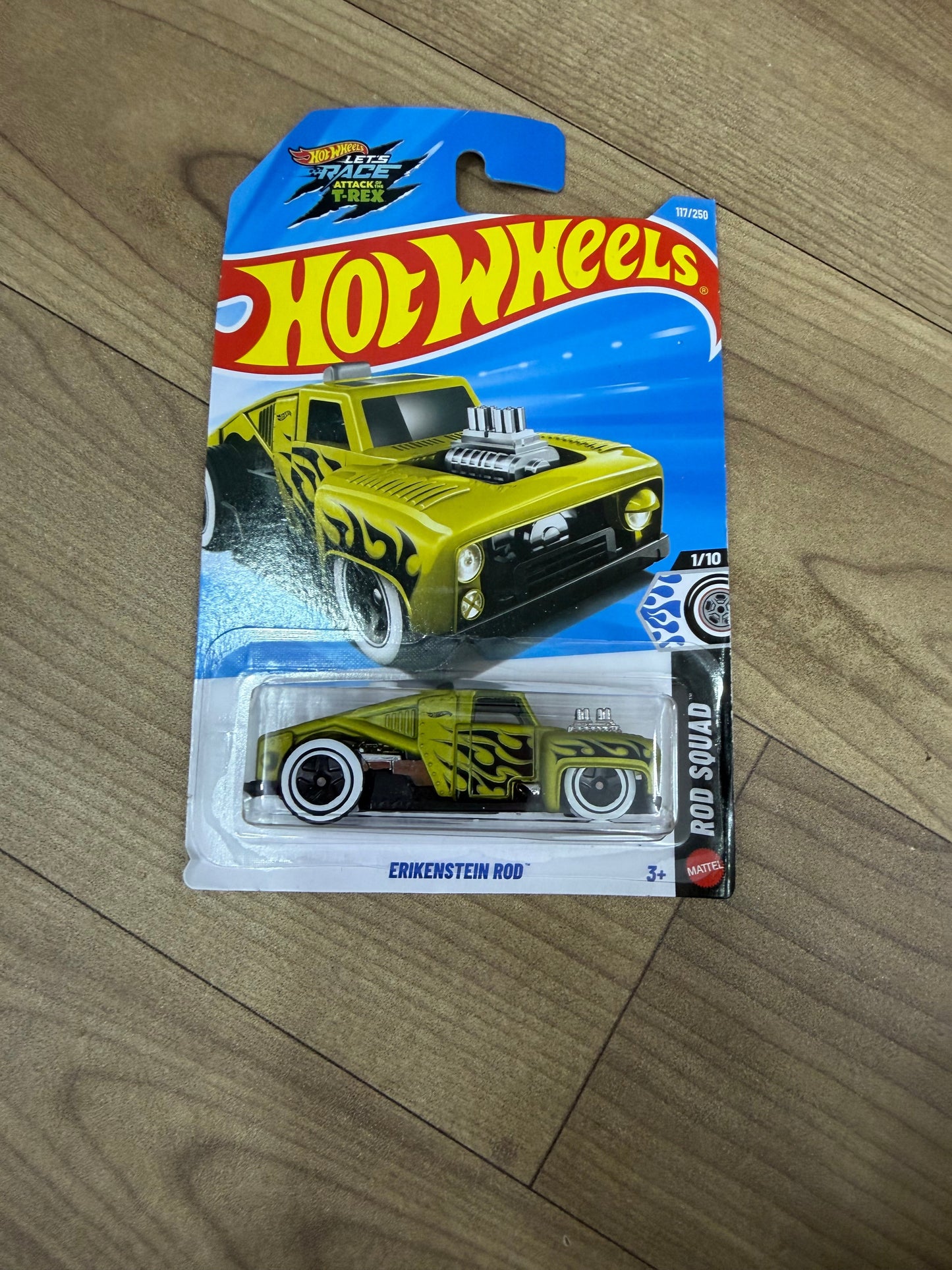 SINGLE HOTWHEELS CAR- ERIKENSTEIN ROD