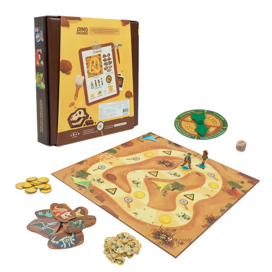 Dino Discovery- Board Game by Love Dabble