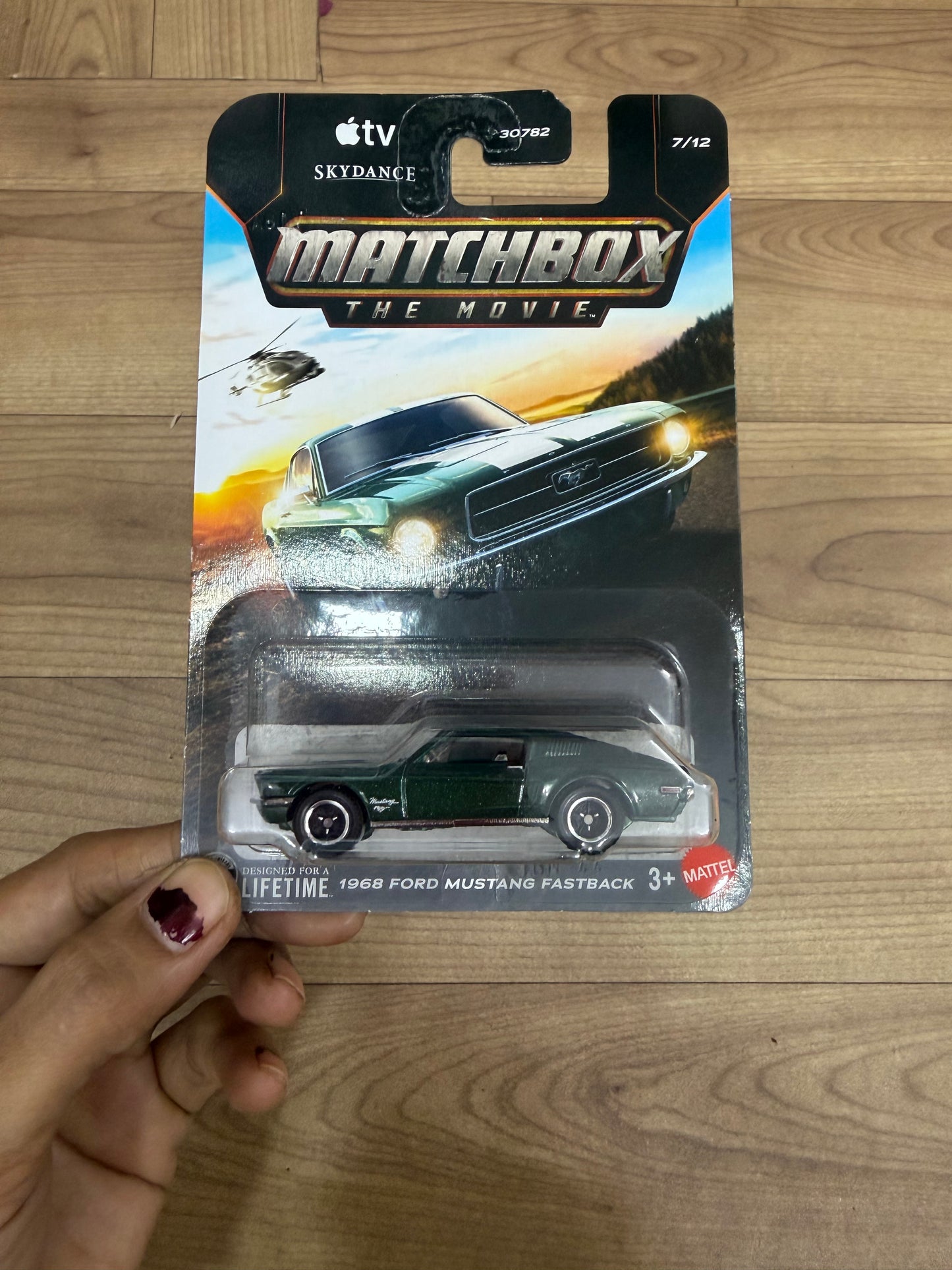 1968 FORD MUSTANG FASTBACK- 30782 MATCHBOX SINGLE CAR