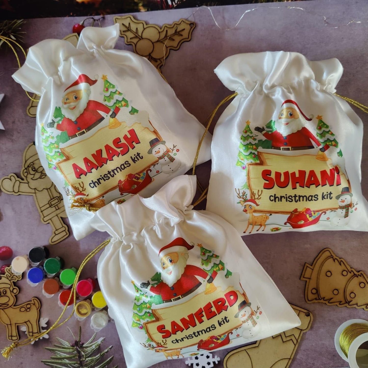 Personlised Christmas DIY Ornament Kit